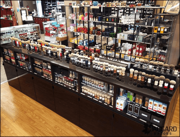 Maggard Razors Store Interior & Countertop