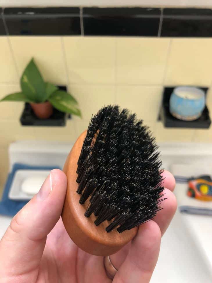 Beard Brush (close up photo)