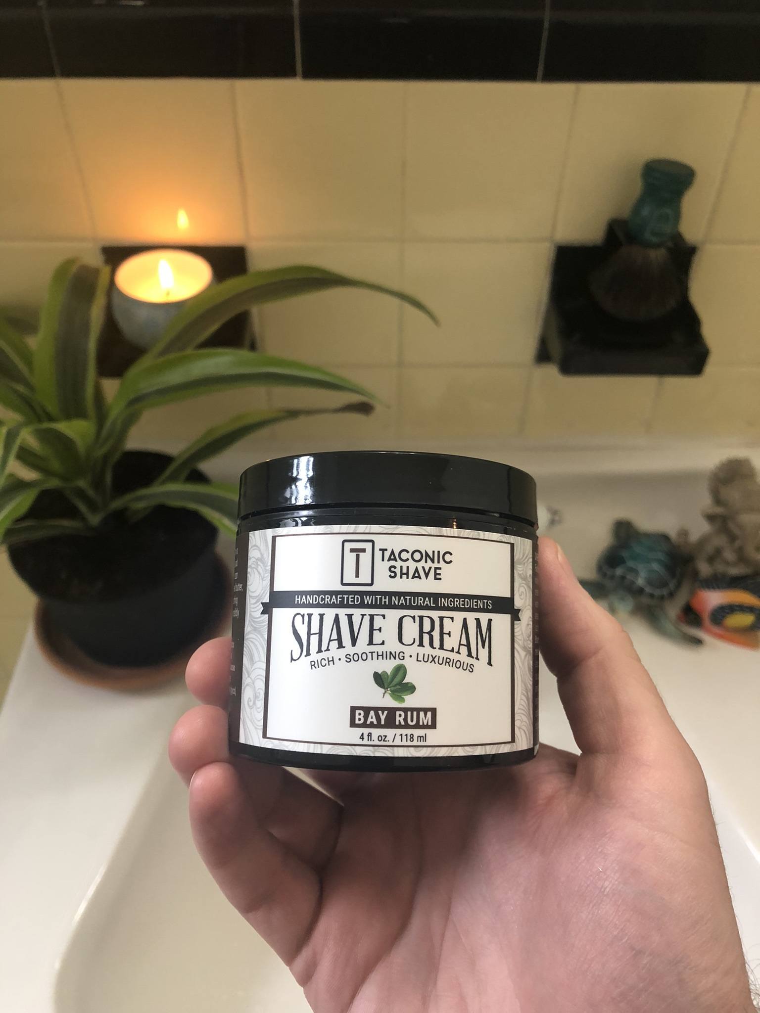 Taconic Shave Bay Rum Shave Cream