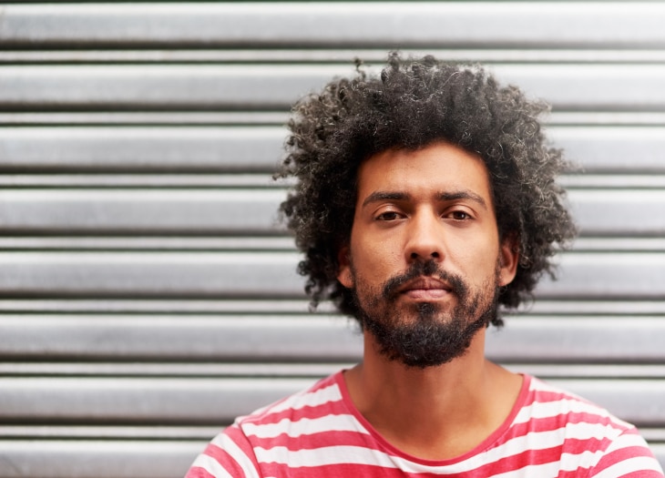 curly beard styles