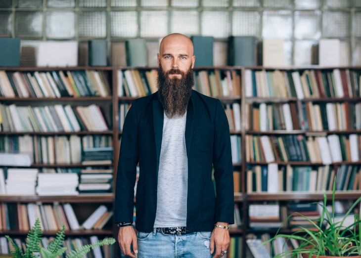 Bald Viking Beard Style