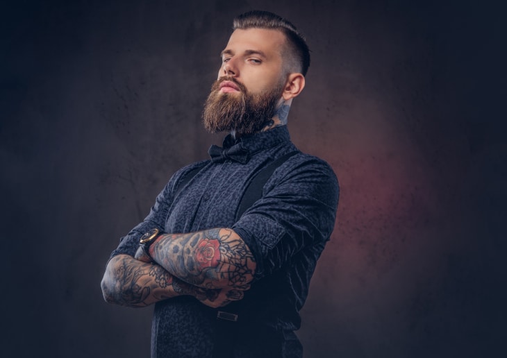 How to Grow a Ducktail Style Beard