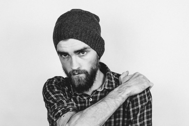 Thin Ducktail Beard
