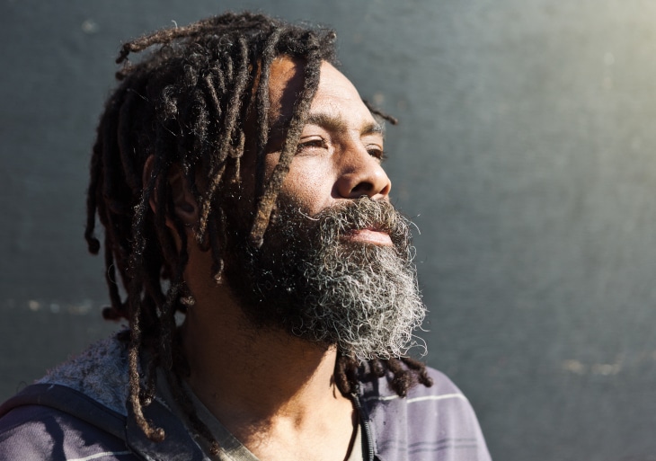 Viking Beard With Dreads