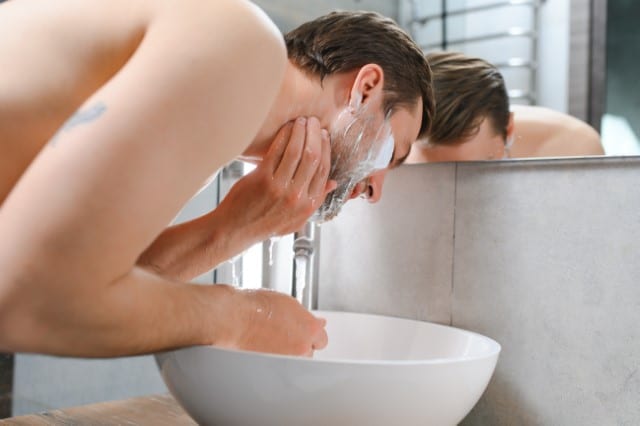 Shaving Without Showering