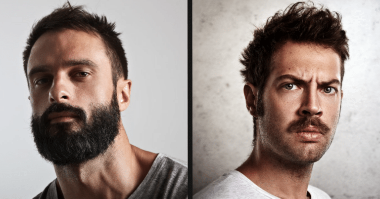 Beard vs Mustache Comparison (pros & cons of each iconic style)